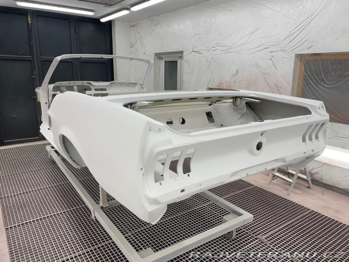Ford Mustang Kabrio, po renovaci v ČR 1968