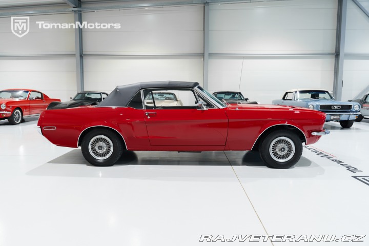 Ford Mustang Kabrio, po renovaci v ČR 1968