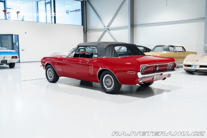 Ford Mustang Kabrio, po renovaci v ČR 1968