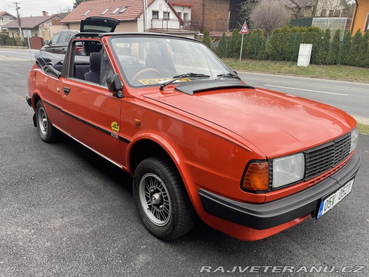 Škoda Rapid Convertible UK 1986