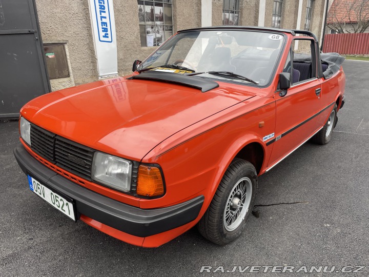 Škoda Rapid Convertible UK 1986