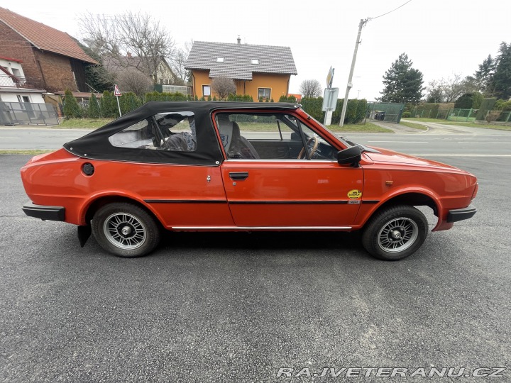 Škoda Rapid Convertible UK 1986