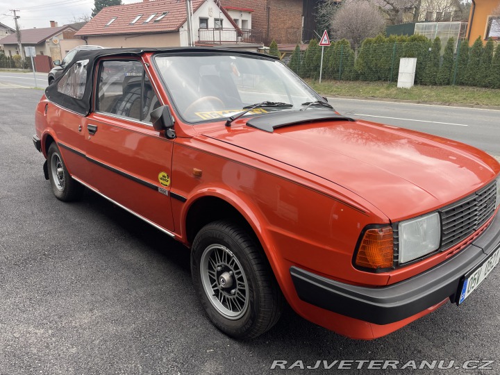 Škoda Rapid Convertible UK 1986