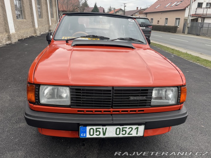 Škoda Rapid Convertible UK 1986