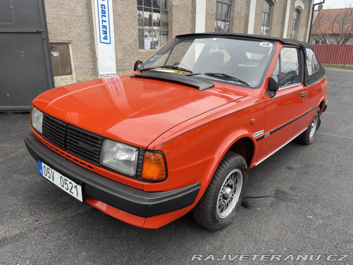 Škoda Rapid Convertible UK 1986