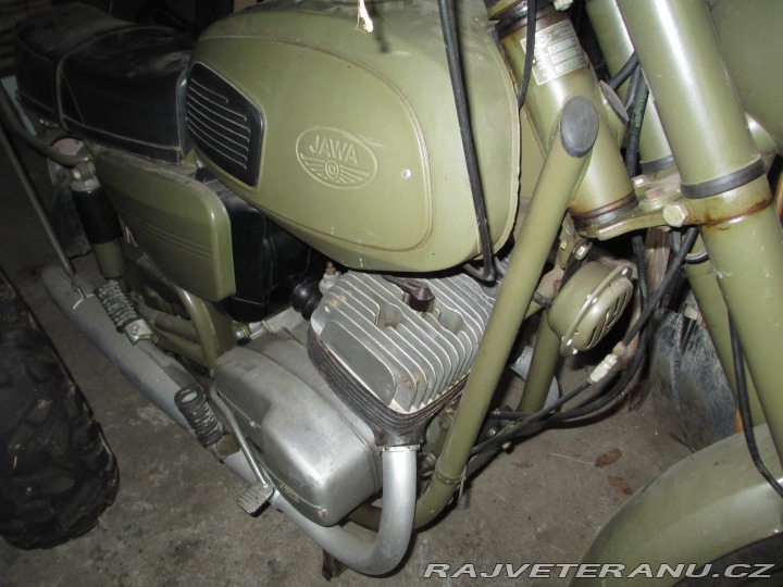Jawa 350 634 vojenská 1979