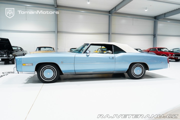 Cadillac Eldorado Kabrio, 8.2L V8, V ČR 1975