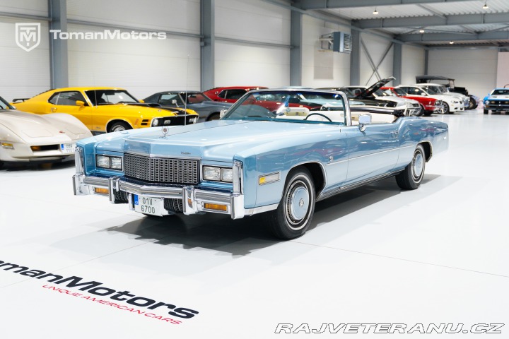 Cadillac Eldorado Kabrio, 8.2L V8, V ČR 1975
