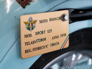 Ostatní značky Ostatní modely Bianchi 125 SPORT 1958