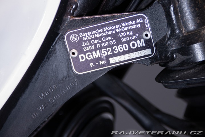 BMW R R100 GS 1988