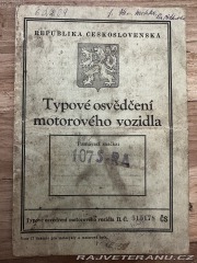 Jawa 250 Ogar typ 4 1948