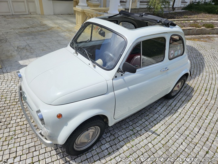 Fiat 500 Nuova 500 Dovoz Itálie 1966