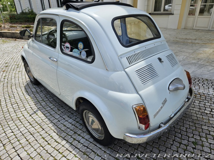 Fiat 500 Nuova 500 Dovoz Itálie 1966
