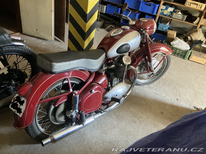 Jawa 500 OHC 1958