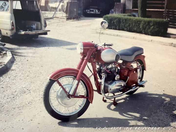 Jawa 500 OHC 1958