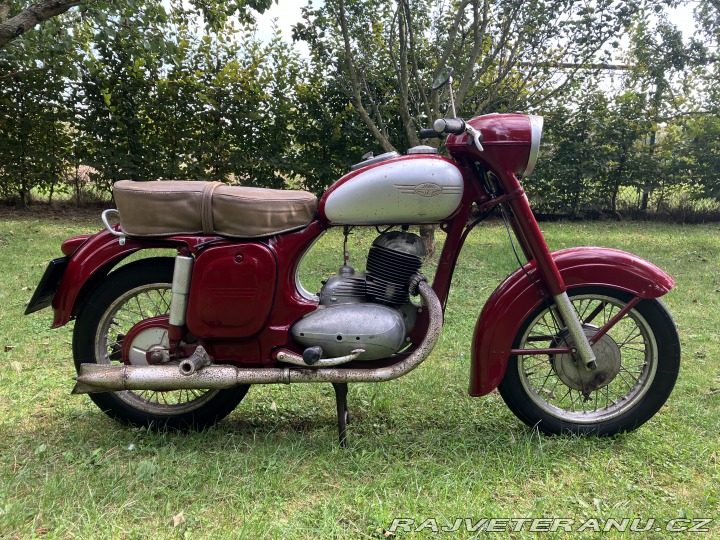 Jawa 250 353 vývozní 1956