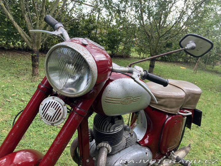 Jawa 250 353 vývozní 1956