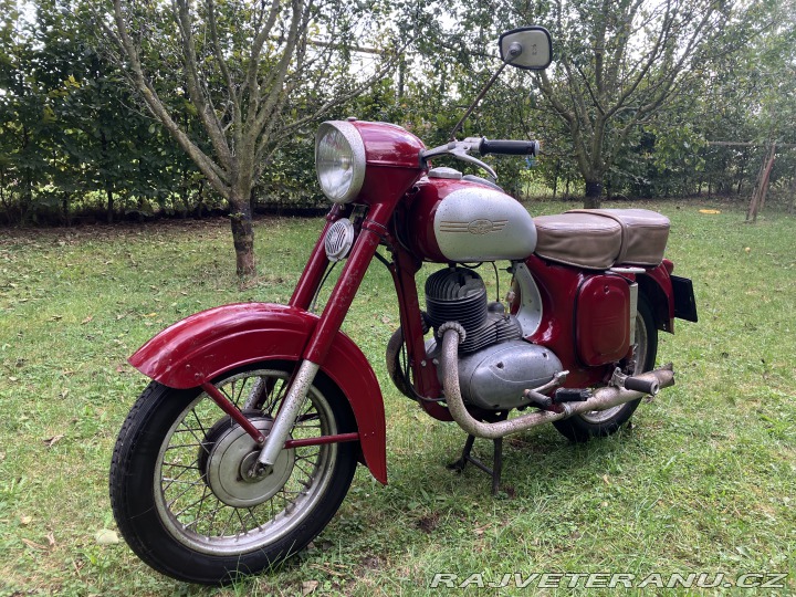 Jawa 250 353 vývozní 1956