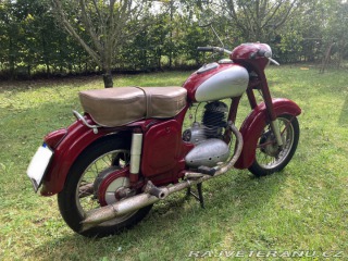 Jawa 250 353 vývozní 1956