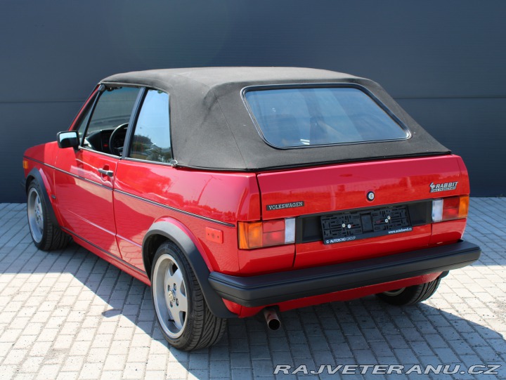 Volkswagen Golf Rabbit Convertible 1.6 i 1981
