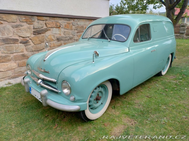 Škoda 1201 dodávka 1957