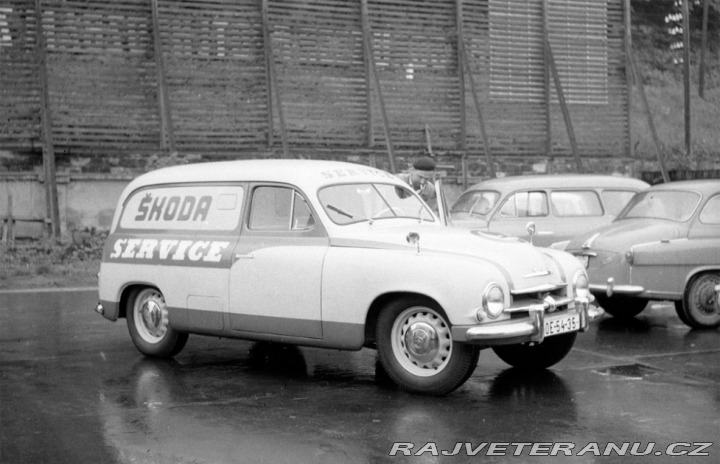 Škoda 1201 dodávka 1957