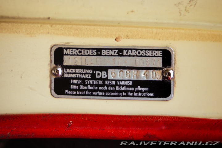 Mercedes-Benz 190 SL 1960