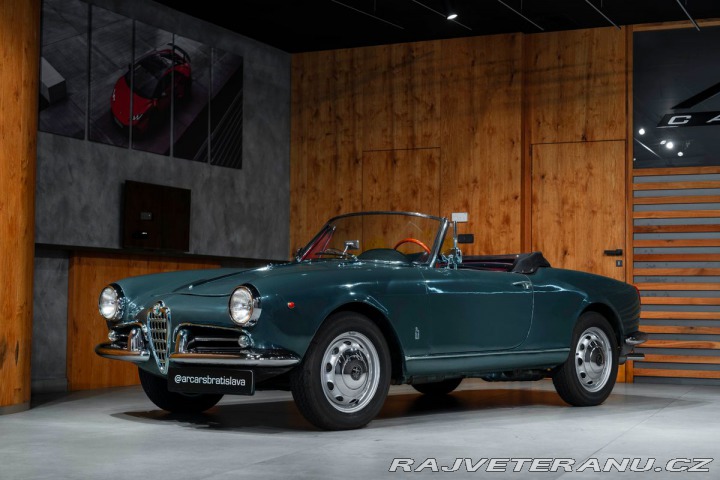 Alfa Romeo Giulietta BR Spider Veloce model 10 1961