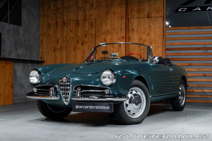 Alfa Romeo Giulietta BR Spider Veloce model 10 1961