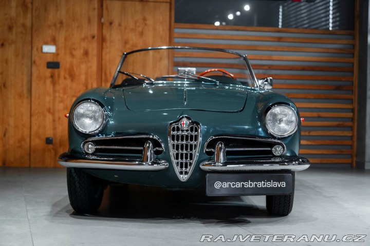 Alfa Romeo Giulietta BR Spider Veloce model 10 1961