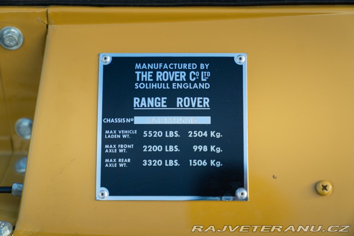 Land Rover Range Rover CLASSIC 1975
