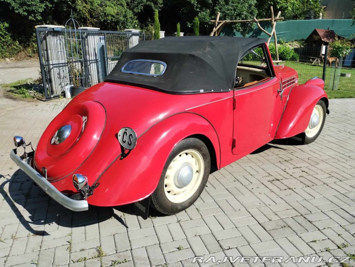 Škoda Popular Roadster Cabriolet 1938