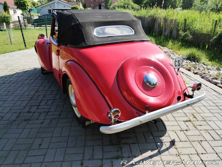 Škoda Popular Roadster Cabriolet 1938