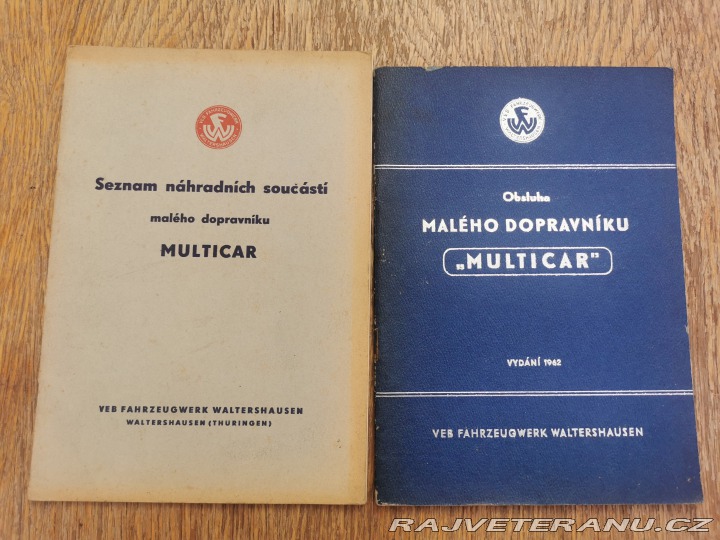 Ostatní značky Ostatní modely Multicar M-22 a M-21 1964
