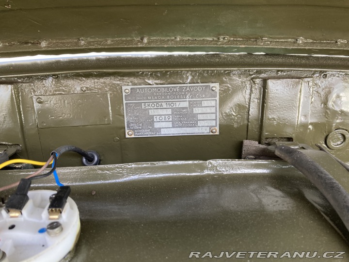 Škoda 1101 Tudor Bojový tudor 1949
