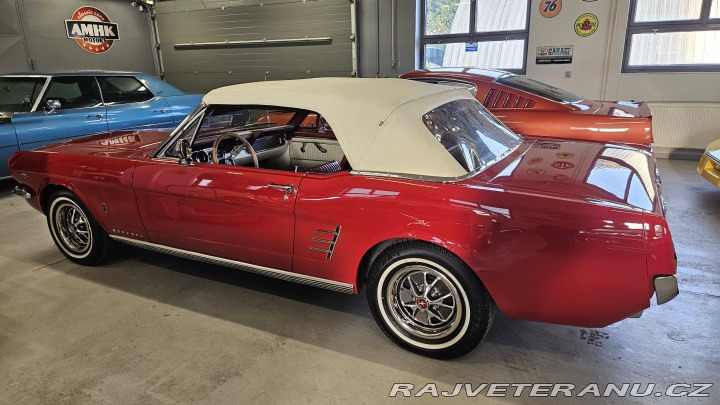 Ford Mustang Kabrio V8, po renovaci 1966