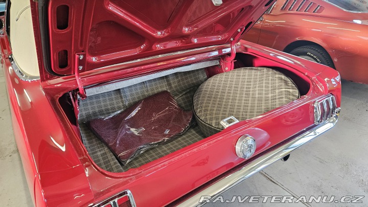 Ford Mustang Kabrio V8, po renovaci 1966