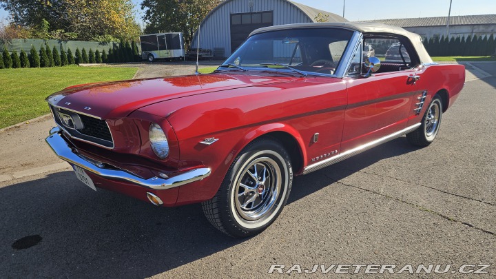 Ford Mustang Kabrio V8, po renovaci 1966