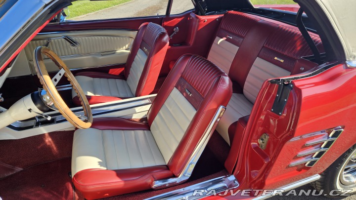 Ford Mustang Kabrio V8, po renovaci 1966