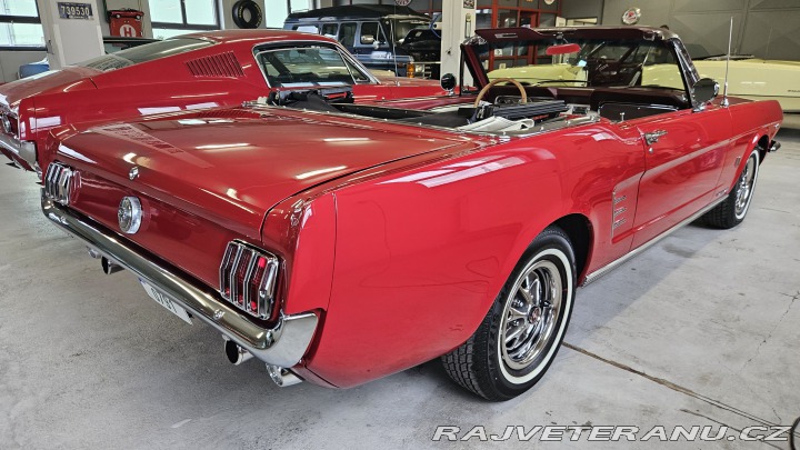 Ford Mustang Kabrio V8, po renovaci 1966
