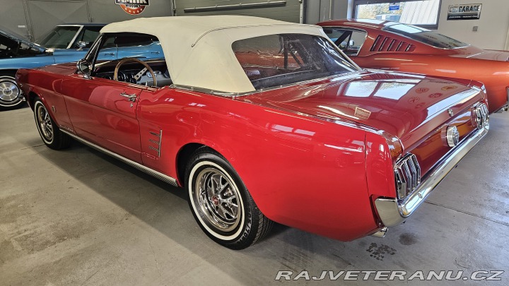 Ford Mustang Kabrio V8, po renovaci 1966