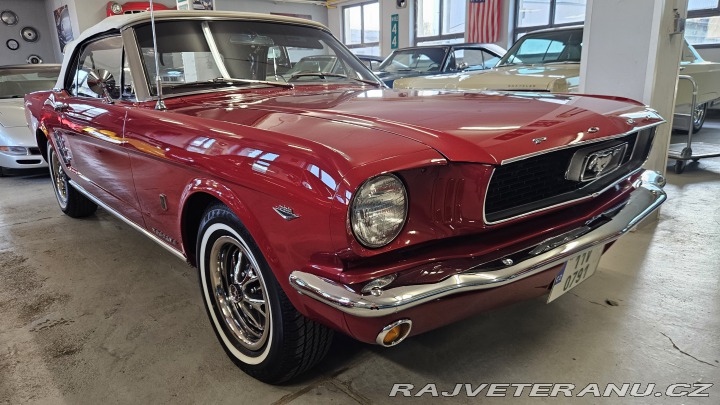 Ford Mustang Kabrio V8, po renovaci 1966