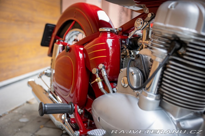 Jawa 500 OHC TYP 15/00 ŠNEK 1952