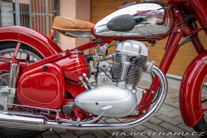Jawa 500 OHC TYP 15/00 ŠNEK 1952