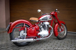 Jawa 500 OHC TYP 15/00 ŠNEK 1952