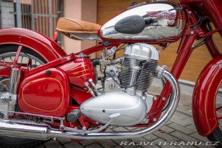 Jawa 500 OHC TYP 15/00 ŠNEK 1952