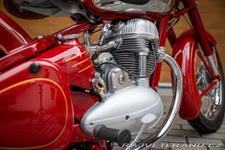 Jawa 500 OHC TYP 15/00 ŠNEK 1952