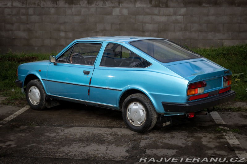 Škoda 130 RAPID "TUZEX MODRÁ METAL"
