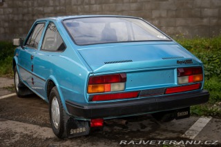 Škoda 130 RAPID TUZEX MODRÁ METAL 1986