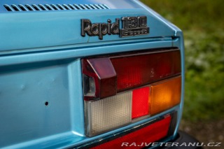Škoda 130 RAPID TUZEX MODRÁ METAL 1986
